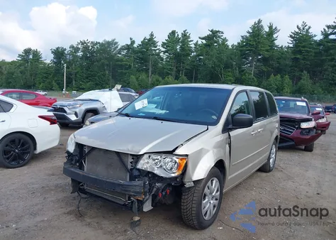 2014 Dodge Grand Caravan Se from USA, damaged, VIN 2C4RDGBG1ER332010